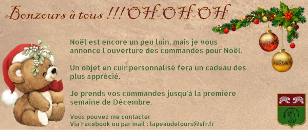 Les commandes de Noël